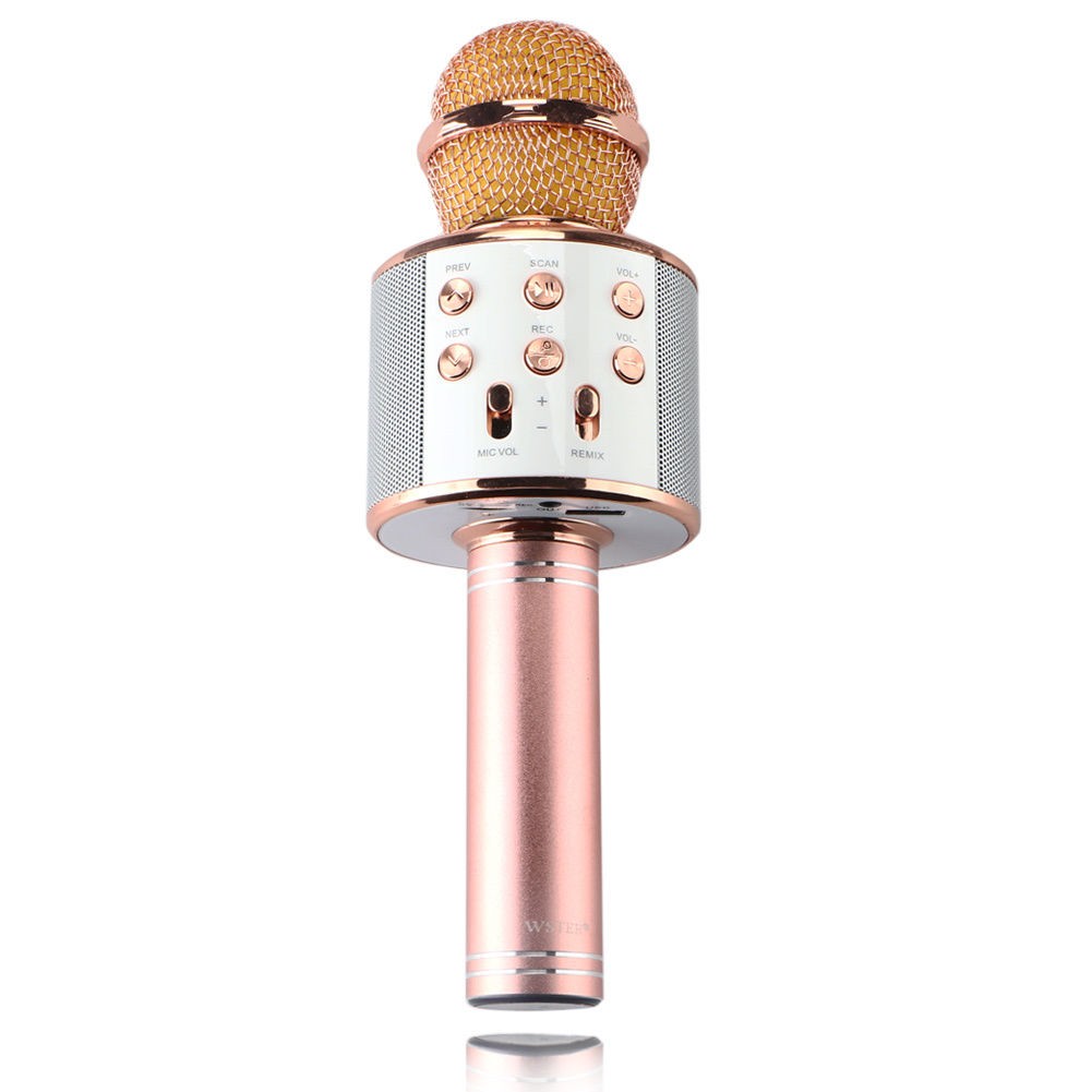 Wireless Bluetooth Portable Rechargeable HIFI Mic Karaoke onide.lk