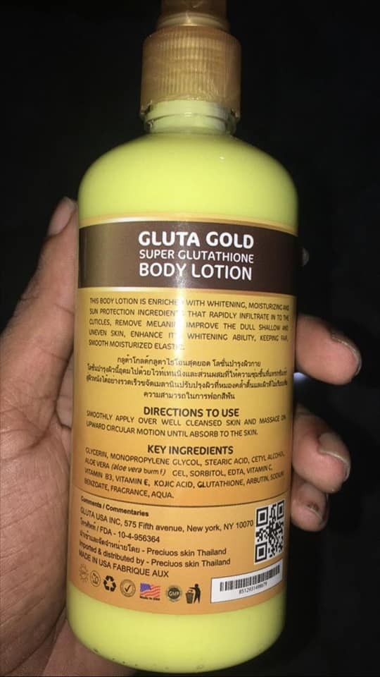 Gluta gold body lotion Original onide.lk