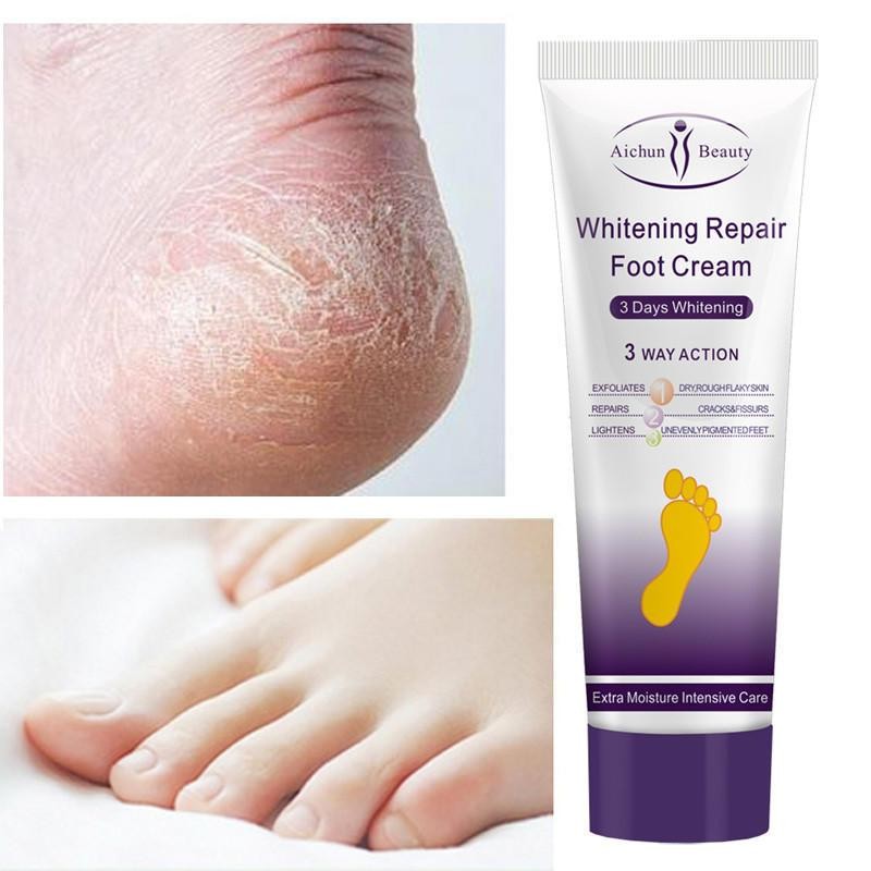 Aichun Beauty Whitening Repair Foot Cream Extra Moisture Collagen & Milk onide.lk