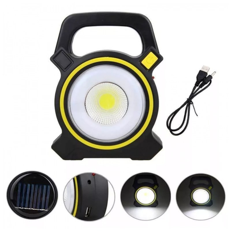 COB Work Solar & USB Charging Light JY819A onide.lk