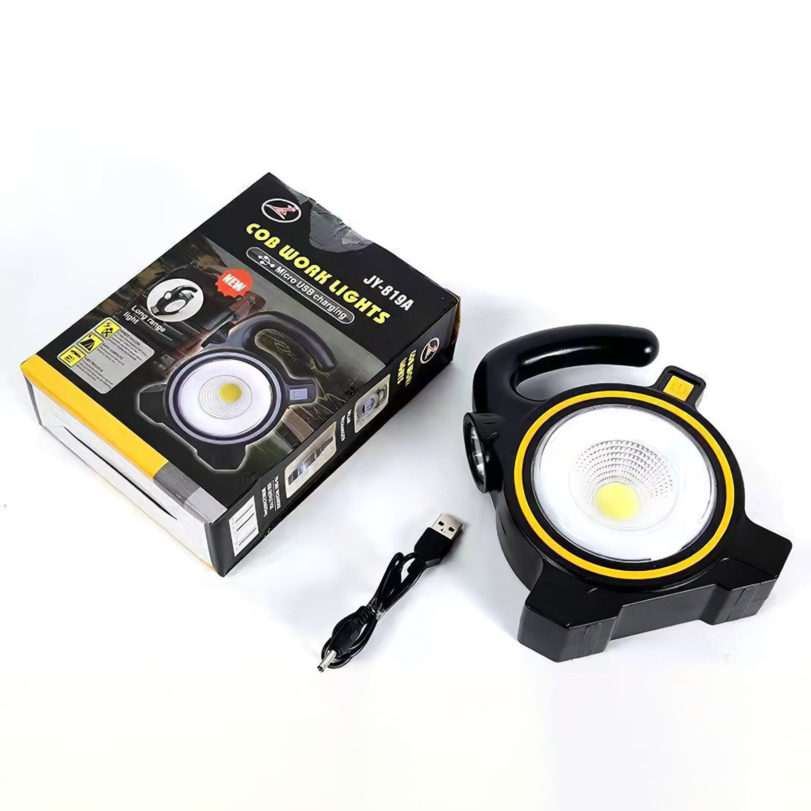 COB Work Solar & USB Charging Light JY819A onide.lk