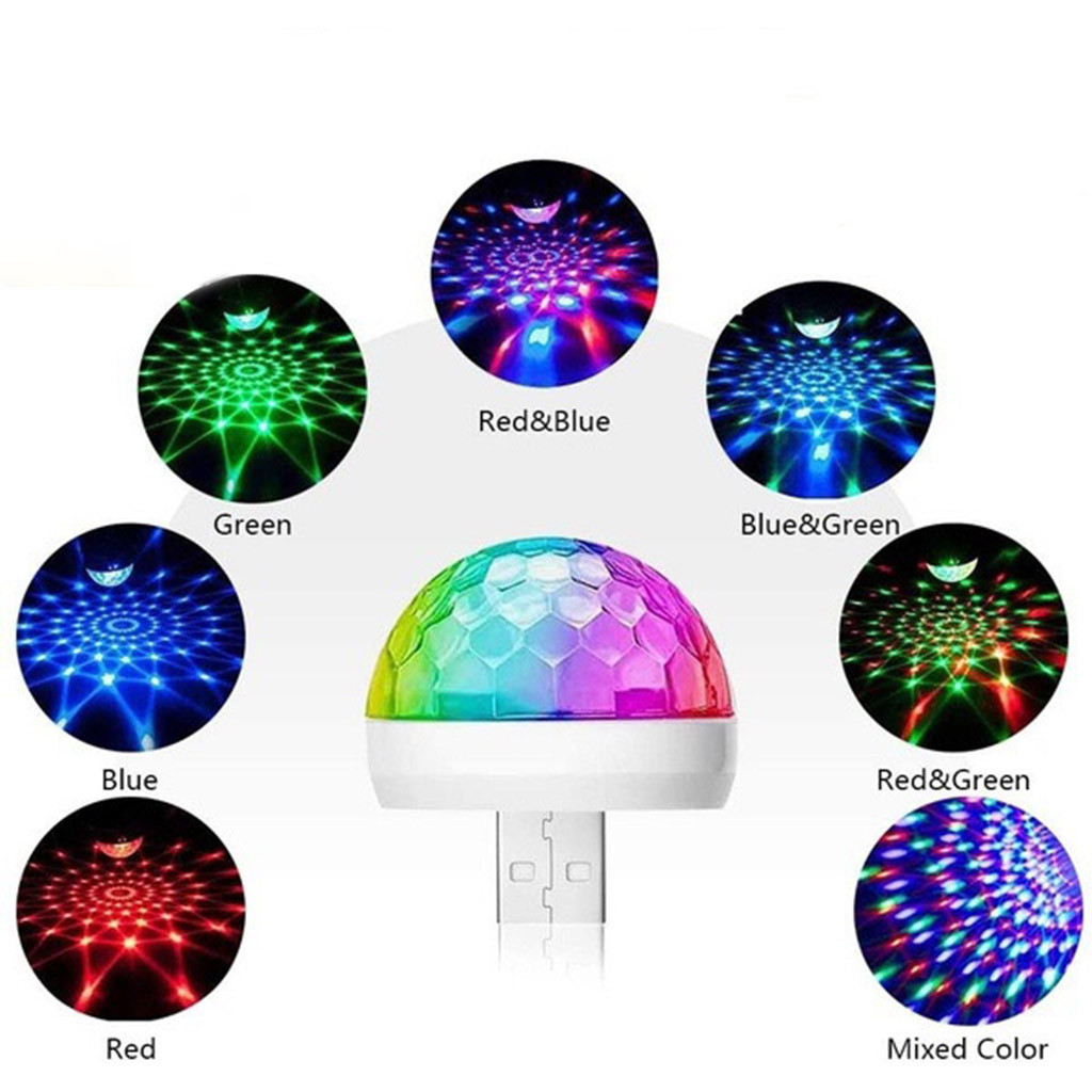 LED Small Magic Ball - Sound Control | Auramart.lk