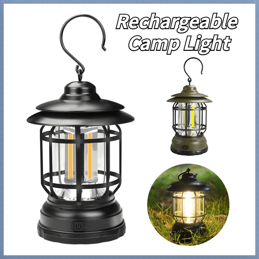 Portable Retro Camping Lamp L27 onide.lk