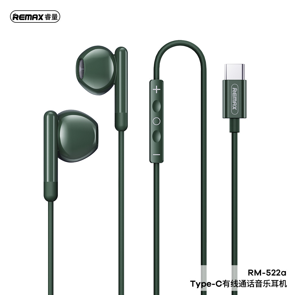 Remax RM-522a Type C Wired Music Headset | onide.lk