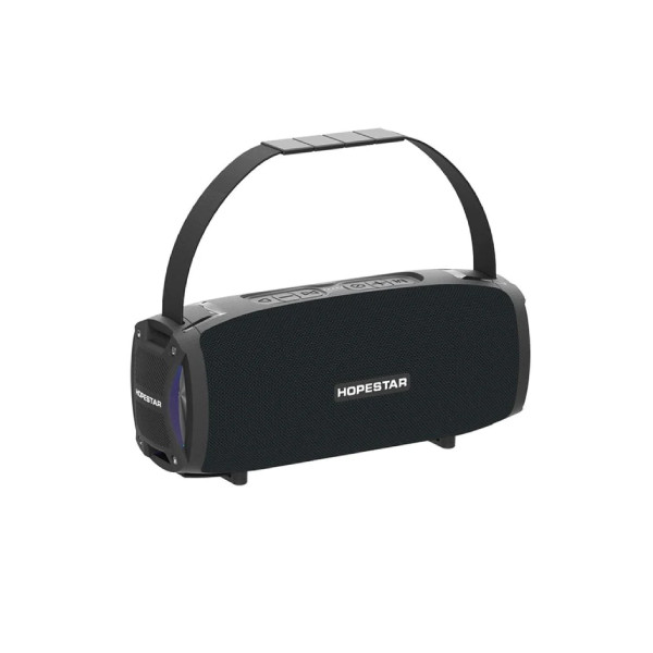 HOPESTAR P31 TWS Portable Outdoor Waterproof Lens-style Head Bluetooth Speaker with LED Color Light, Support Hands-free Call & U Disk & TF Card & 3.5mm AUX & FM, P31 Red, P31 Black, P31 Green, P31 Grey