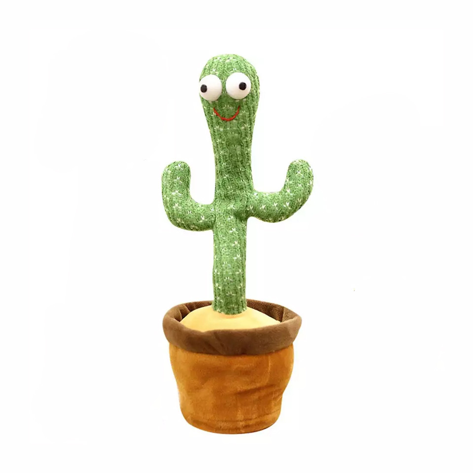 Dancing Cactus Talking Tree Toy Rechargeable Auramart.lk